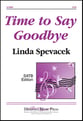 Time to Say Goodbye SATB choral sheet music cover